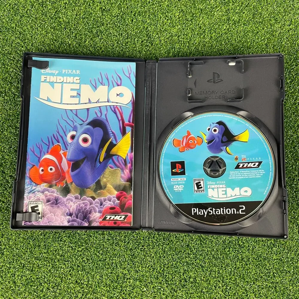 Finding Nemo Greatest Hits Sony Playstation 2 2003 CIB